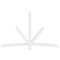 Ekena Millwork Alberta Architectural Grade PVC Gable Bracket, 96"W x 60"H x 4"D x 4"F, 15/12 Pitch GBP096X60X0404ALB00 - alternate 5